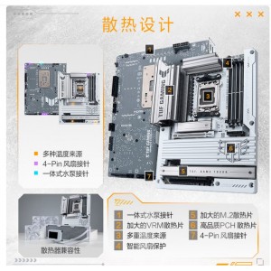 适用于华硕TUF GAMING B850-BTF WIFI W重炮手背插主板其他台式机